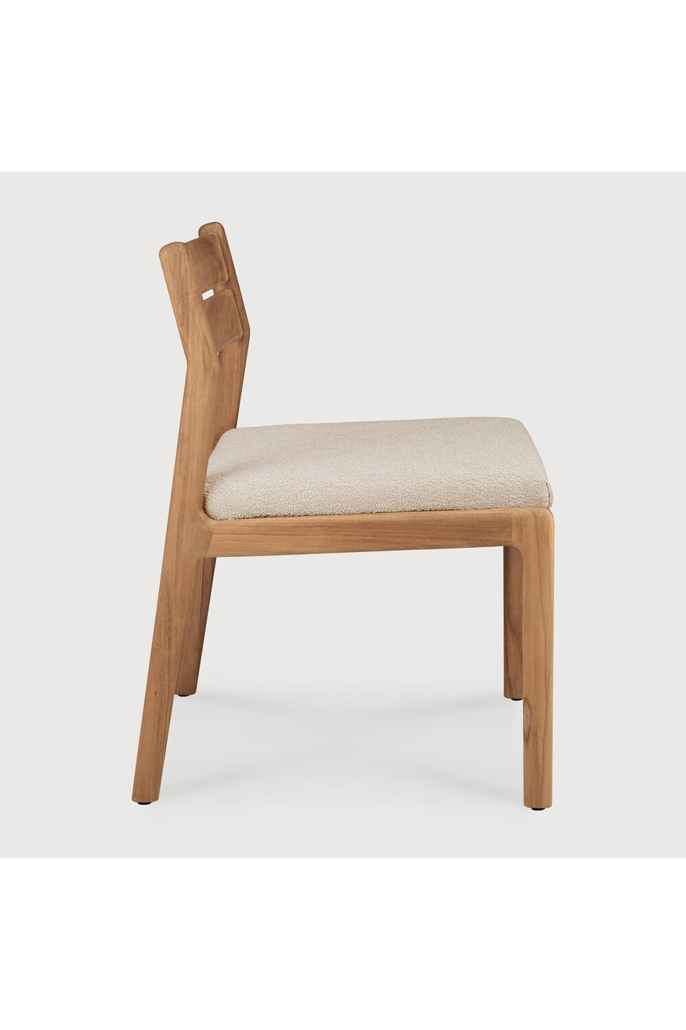   Teak Padded Outdoor Dining Chair | Oroa.com