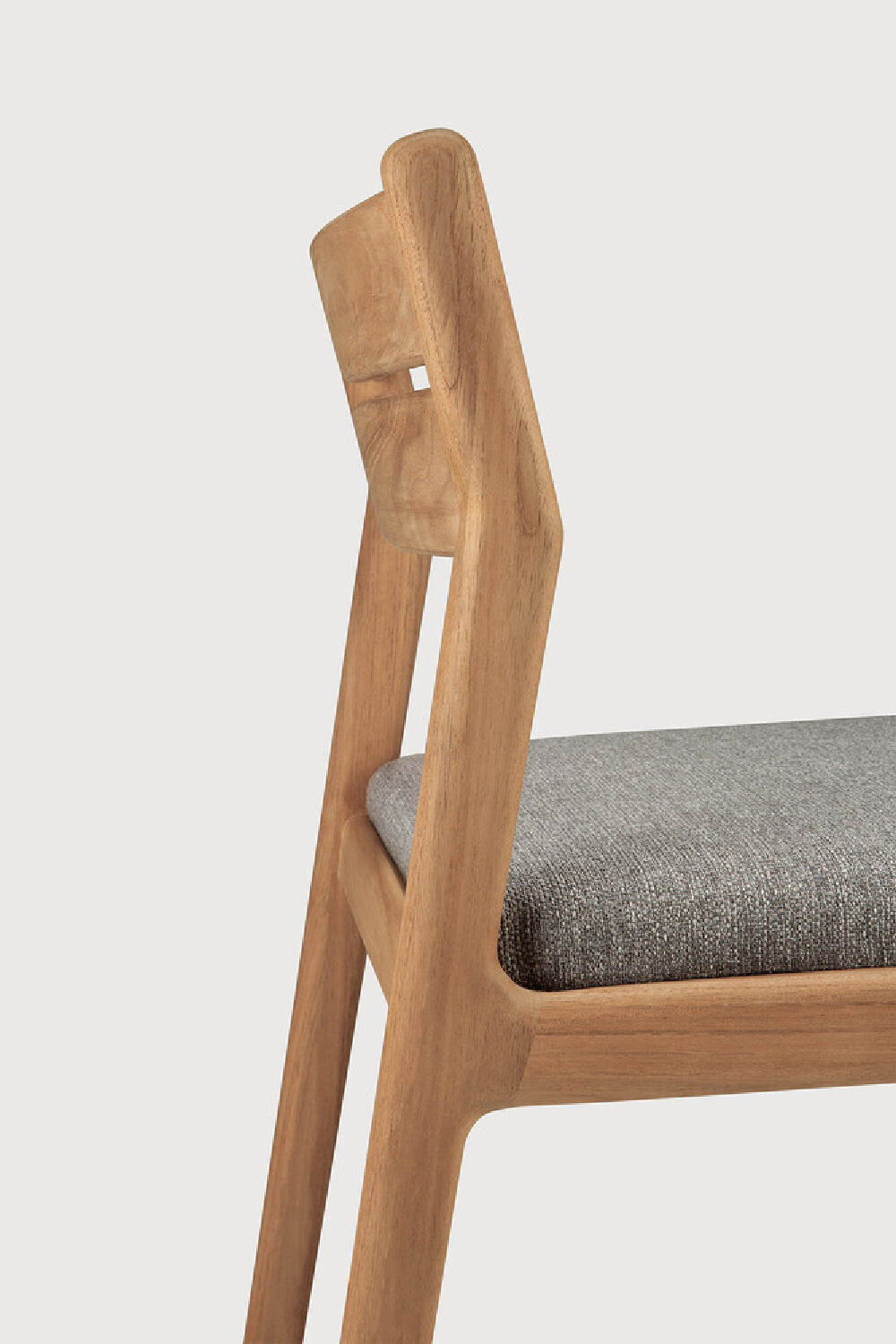   Teak Padded Outdoor Dining Chair | Oroa.com