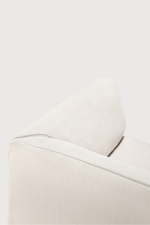   White Outdoor Modular End Sofa | Oroa.com