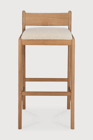   Teak Outdoor Bar Stool | Oroa.com