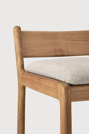  Teak Outdoor Bar Stool | Oroa.com