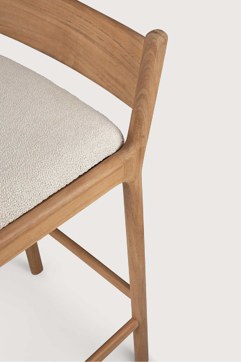   Teak Outdoor Bar Stool | Oroa.com