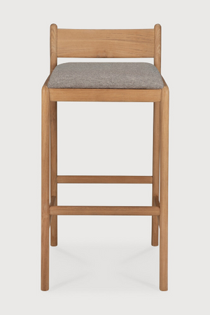   Teak Outdoor Bar Stool | Oroa.com