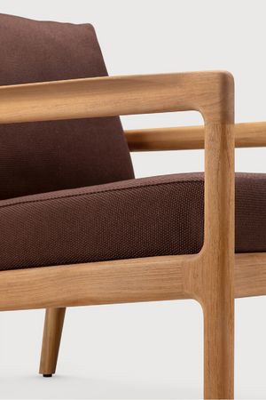   Teak Framed Outdoor Lounge Chair | Oroa.com