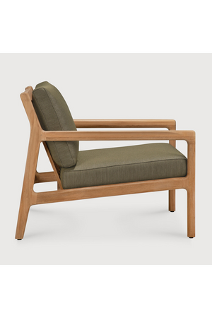   Teak Framed Outdoor Lounge Chair | Oroa.com