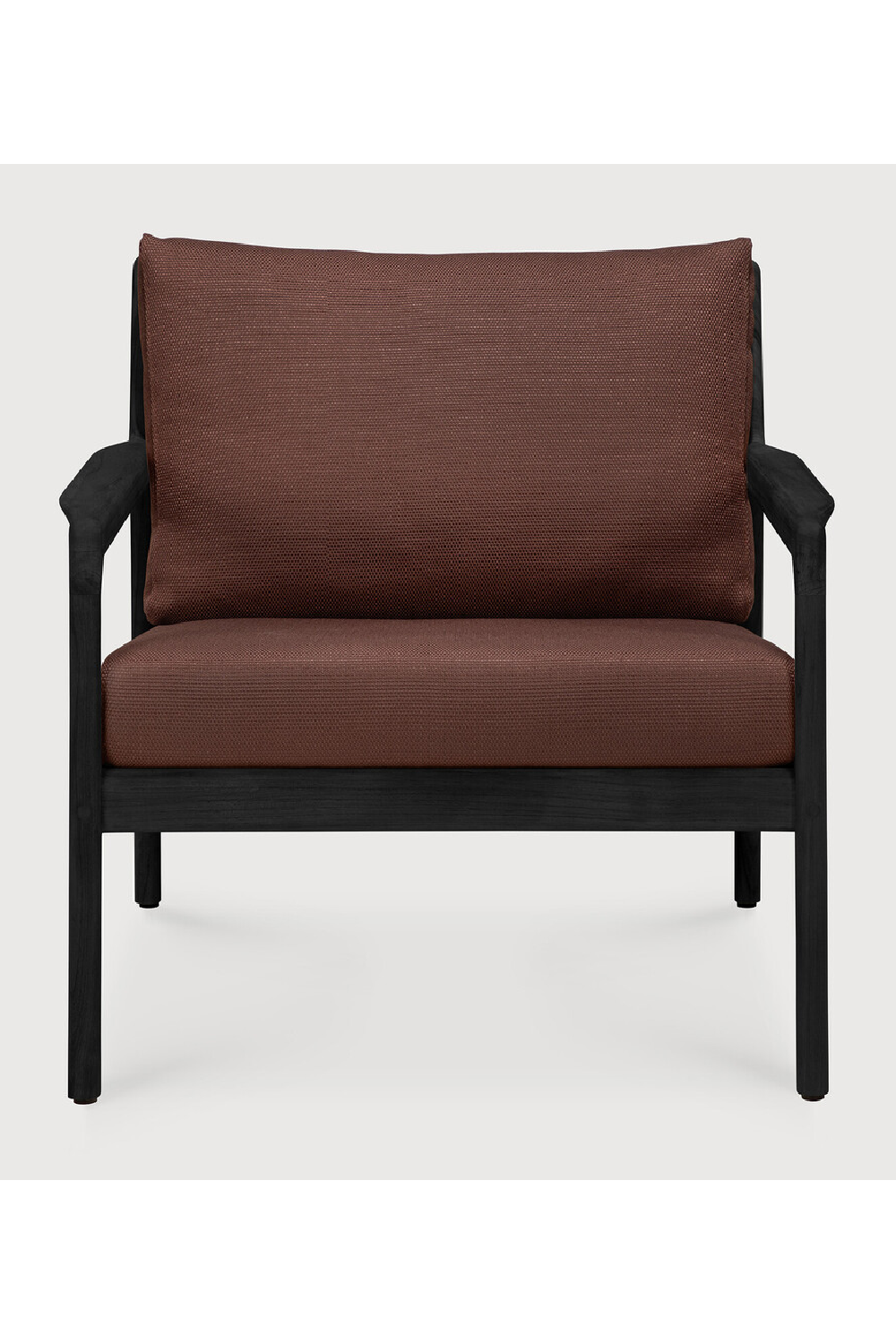   Black Teak Outdoor Lounge Chair | Oroa.com