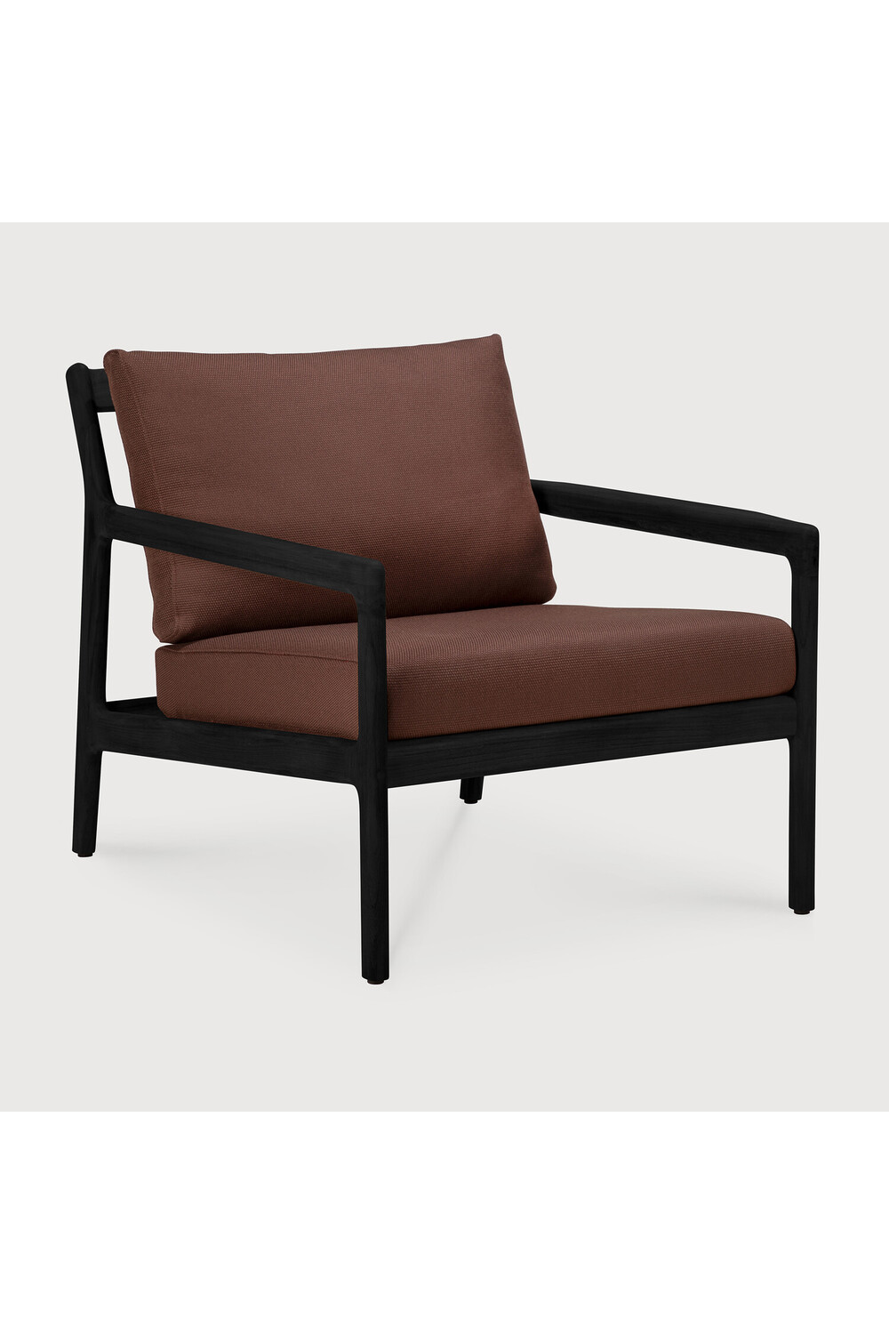   Black Teak Outdoor Lounge Chair | Oroa.com