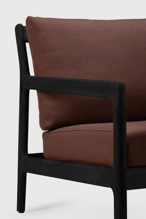   Black Teak Outdoor Lounge Chair | Oroa.com