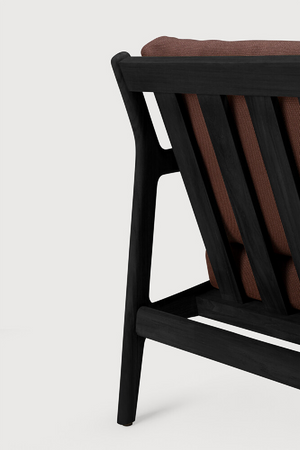   Black Teak Outdoor Lounge Chair | Oroa.com