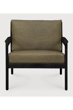   Black Teak Outdoor Lounge Chair | Oroa.com