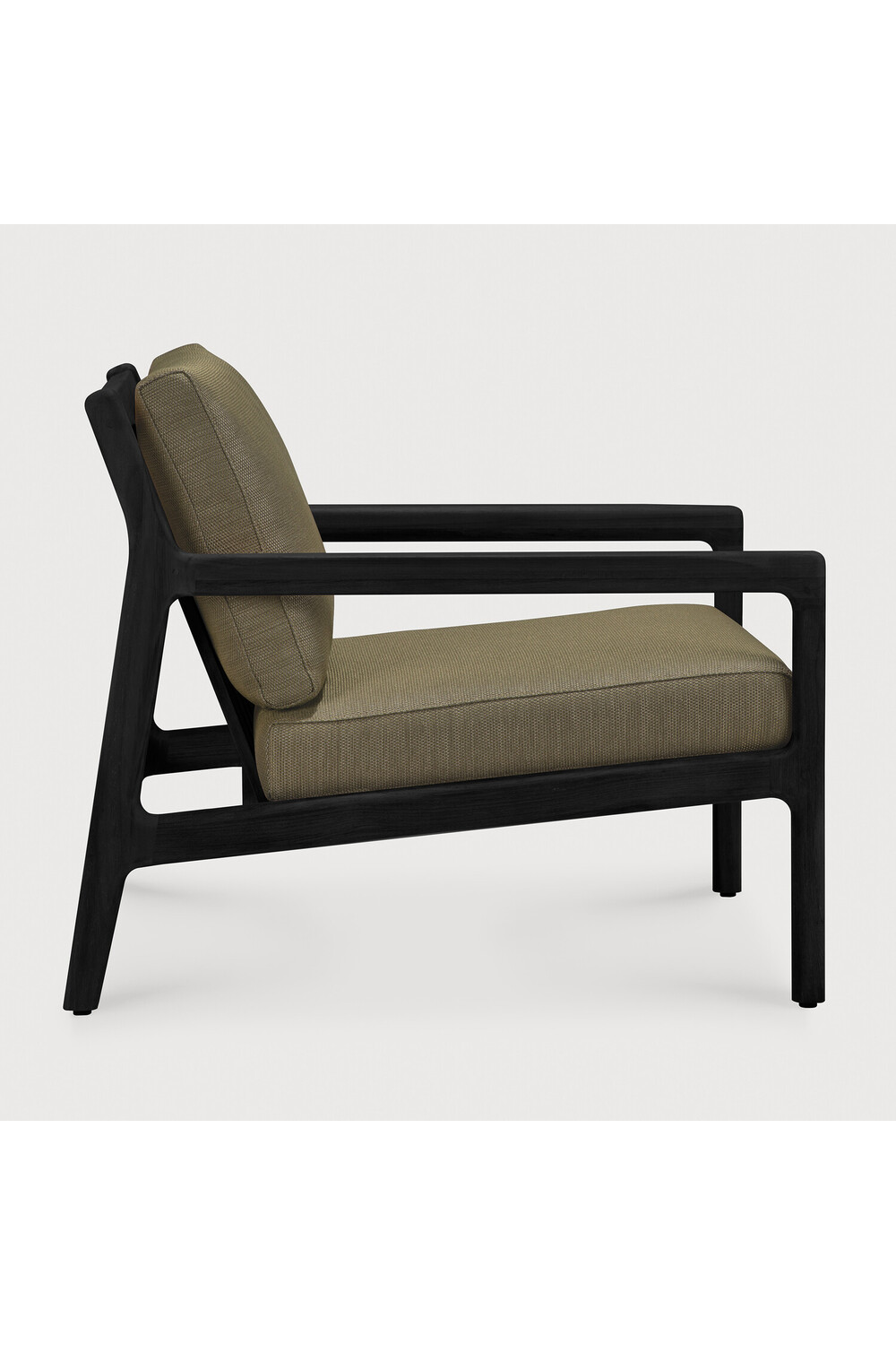   Black Teak Outdoor Lounge Chair | Oroa.com