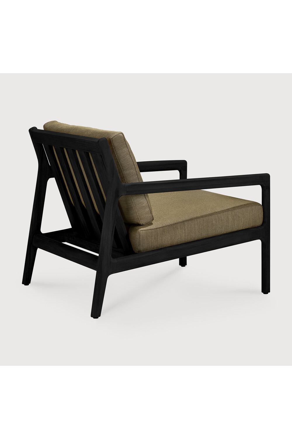   Black Teak Outdoor Lounge Chair | Oroa.com
