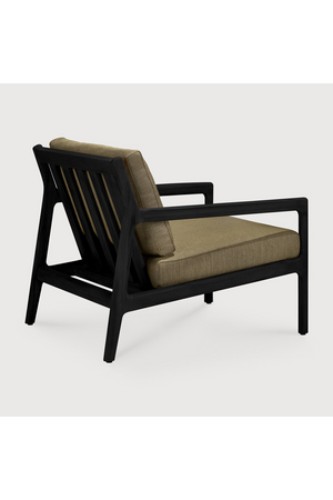   Black Teak Outdoor Lounge Chair | Oroa.com