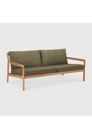   Teak Framed Outdoor Sofa | Oroa.com