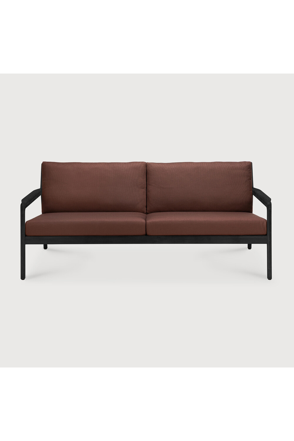   Black Teak Outdoor Sofa | Oroa.com