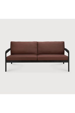   Black Teak Outdoor Sofa | Oroa.com
