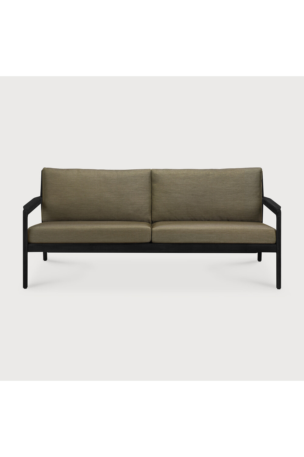   Black Teak Outdoor Sofa | Oroa.com