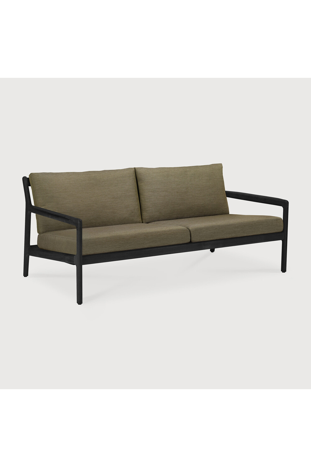   Black Teak Outdoor Sofa | Oroa.com