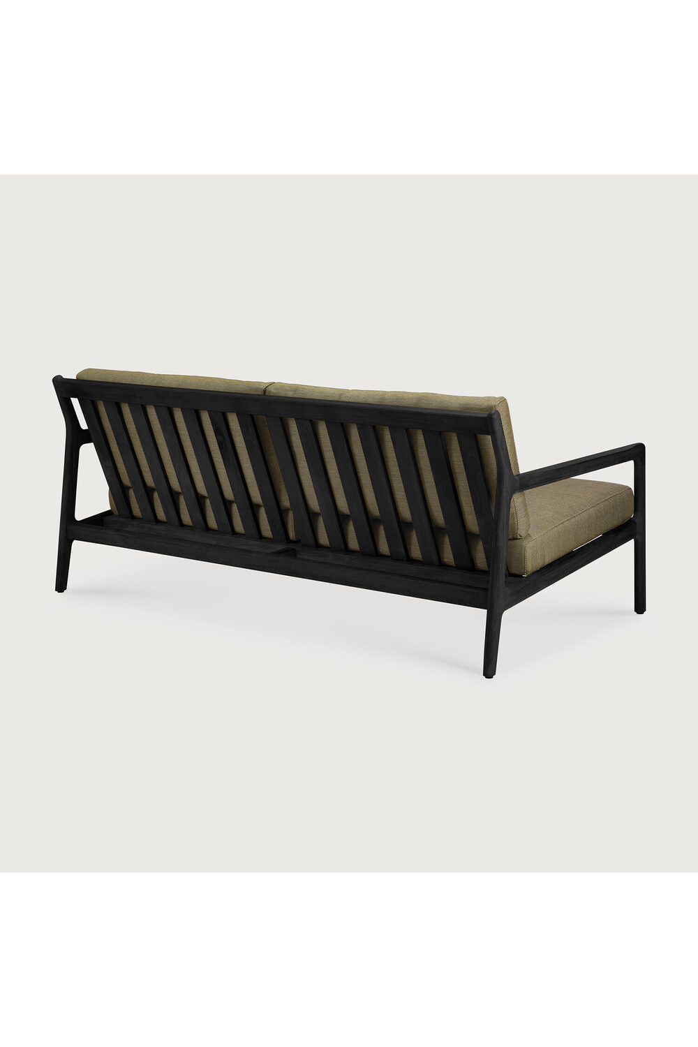   Black Teak Outdoor Sofa | Oroa.com