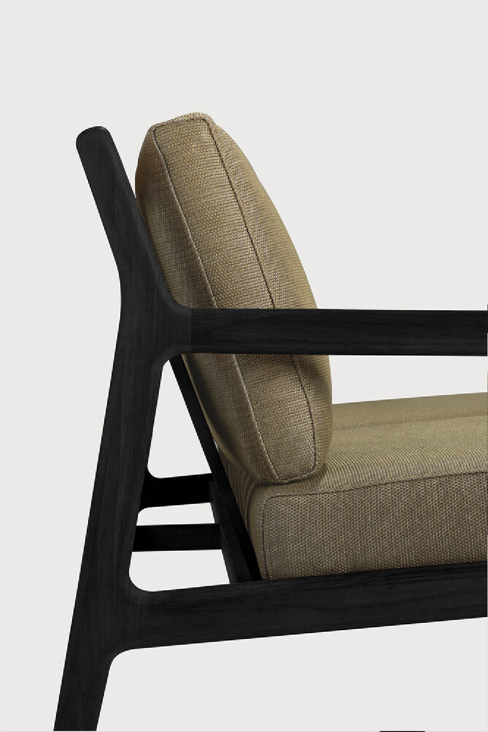   Black Teak Outdoor Sofa | Oroa.com