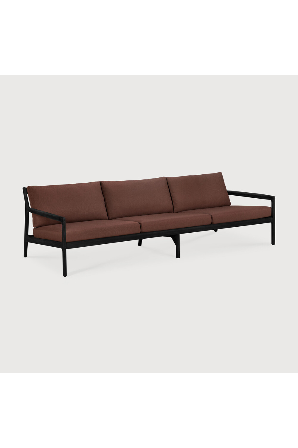   Black Teak 3+ Seater Outdoor Sofa | Oroa.com