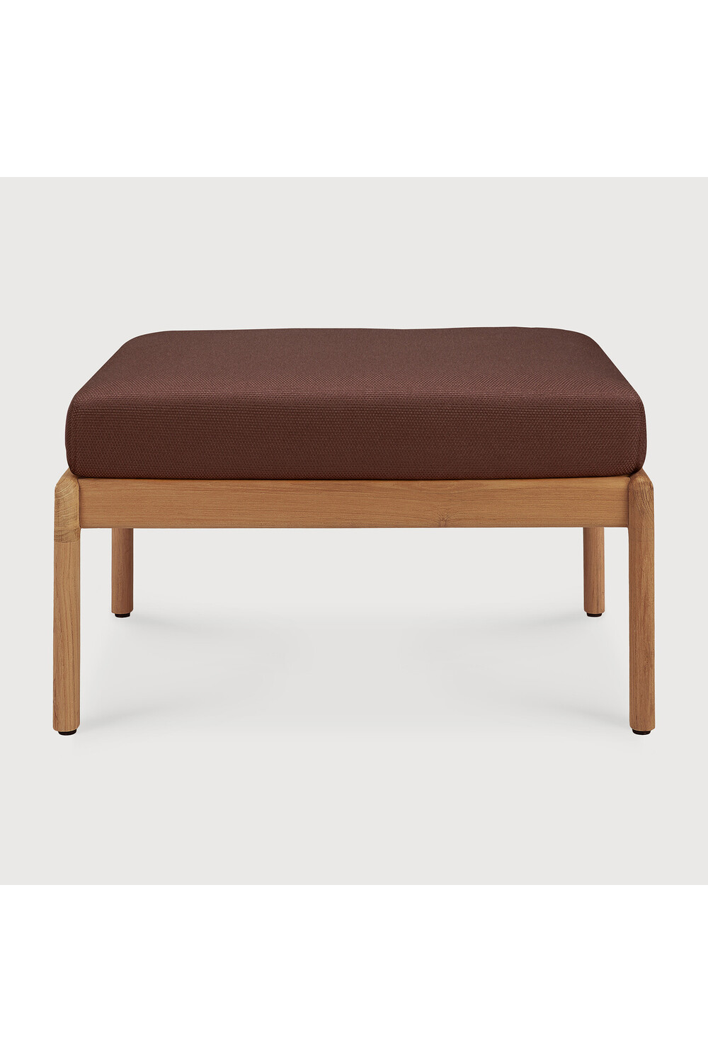  Natural Teak Outdoor Ottoman | Oroa.com