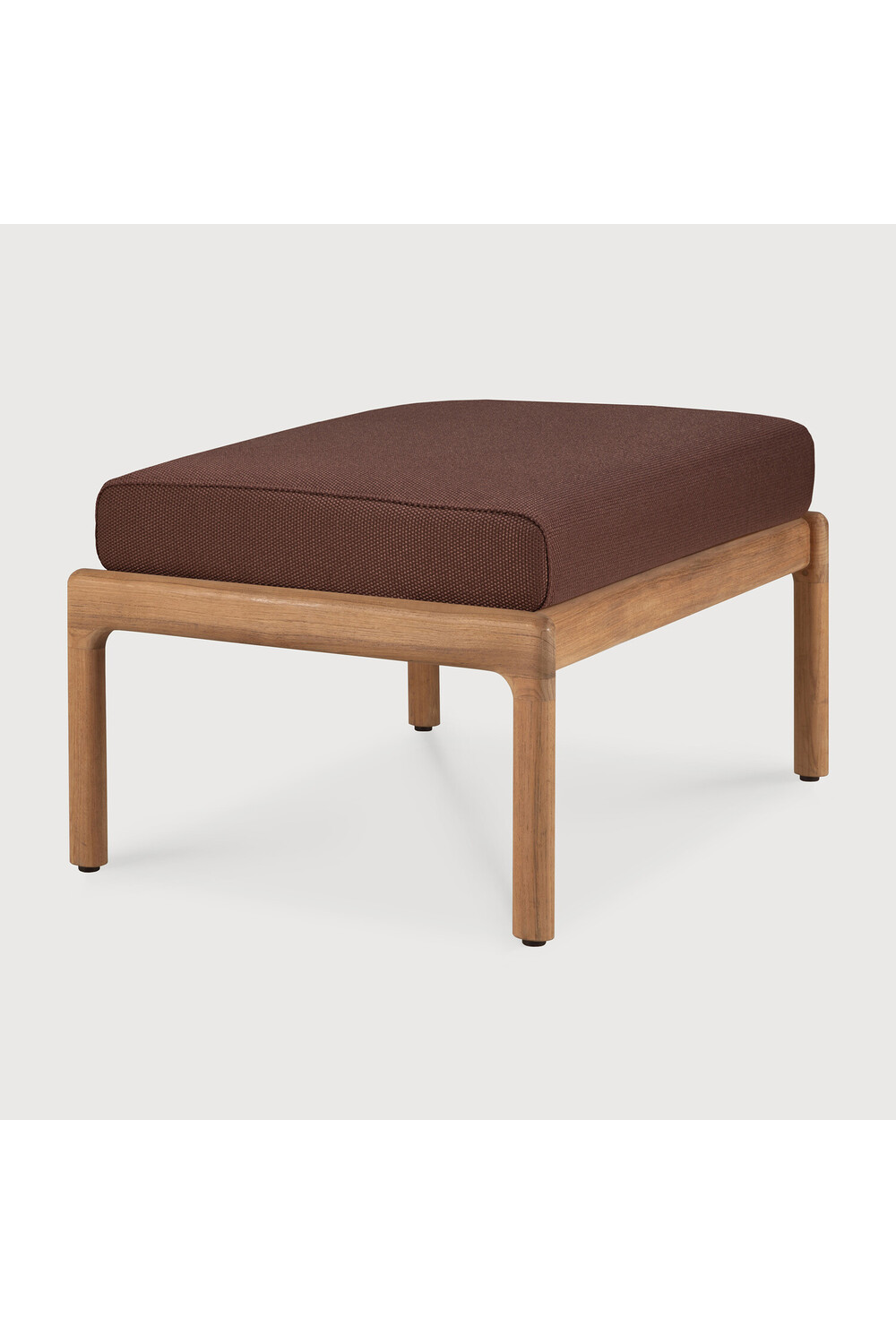   Natural Teak Outdoor Ottoman | Oroa.com