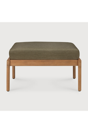   Natural Teak Outdoor Ottoman | Oroa.com