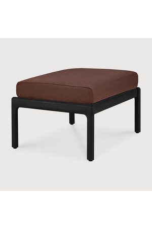   Teak Cushioned Outdoor Stool | Oroa.com