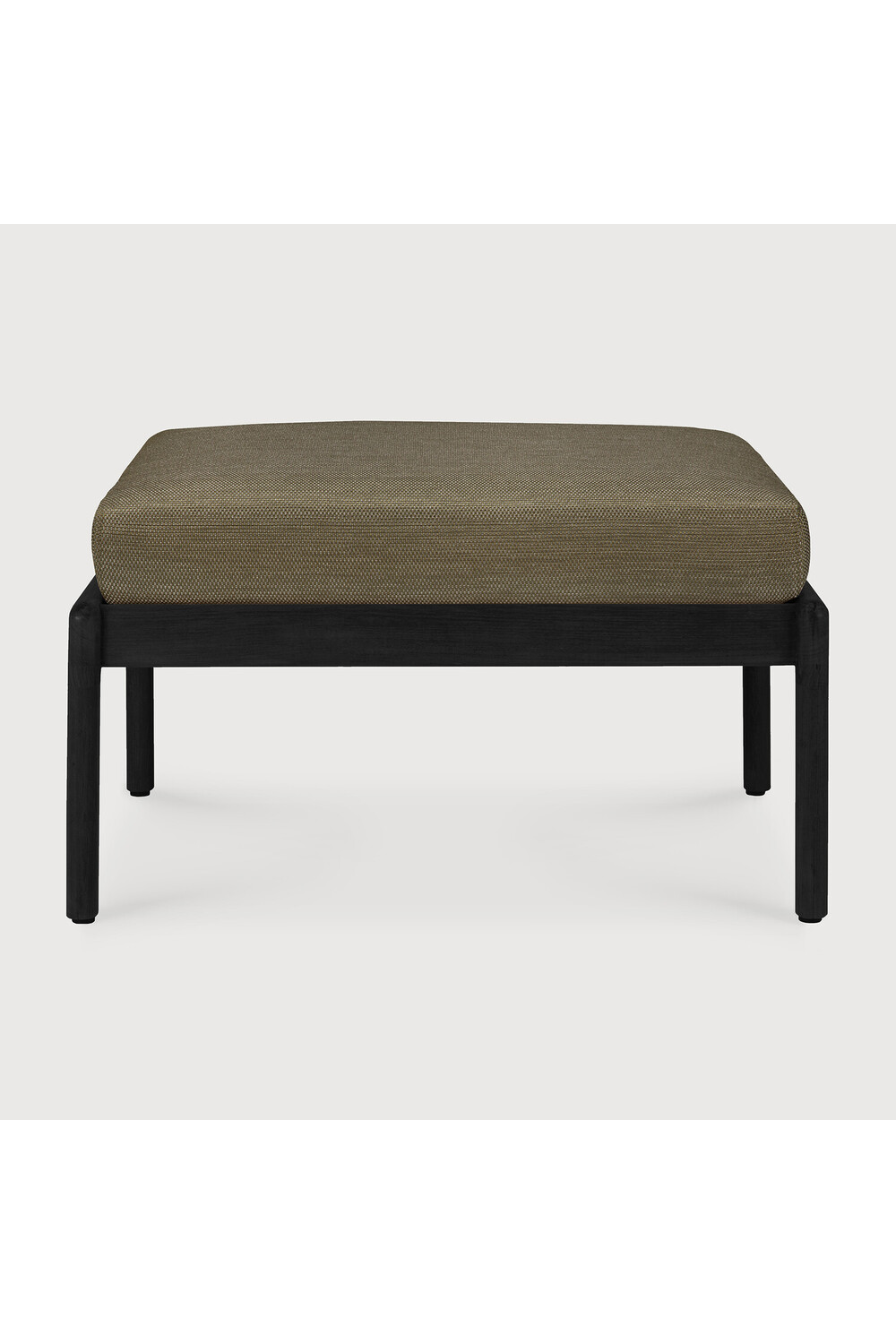   Teak Cushioned Outdoor Stool | Oroa.com