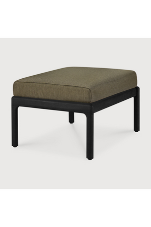   Teak Cushioned Outdoor Stool | Oroa.com