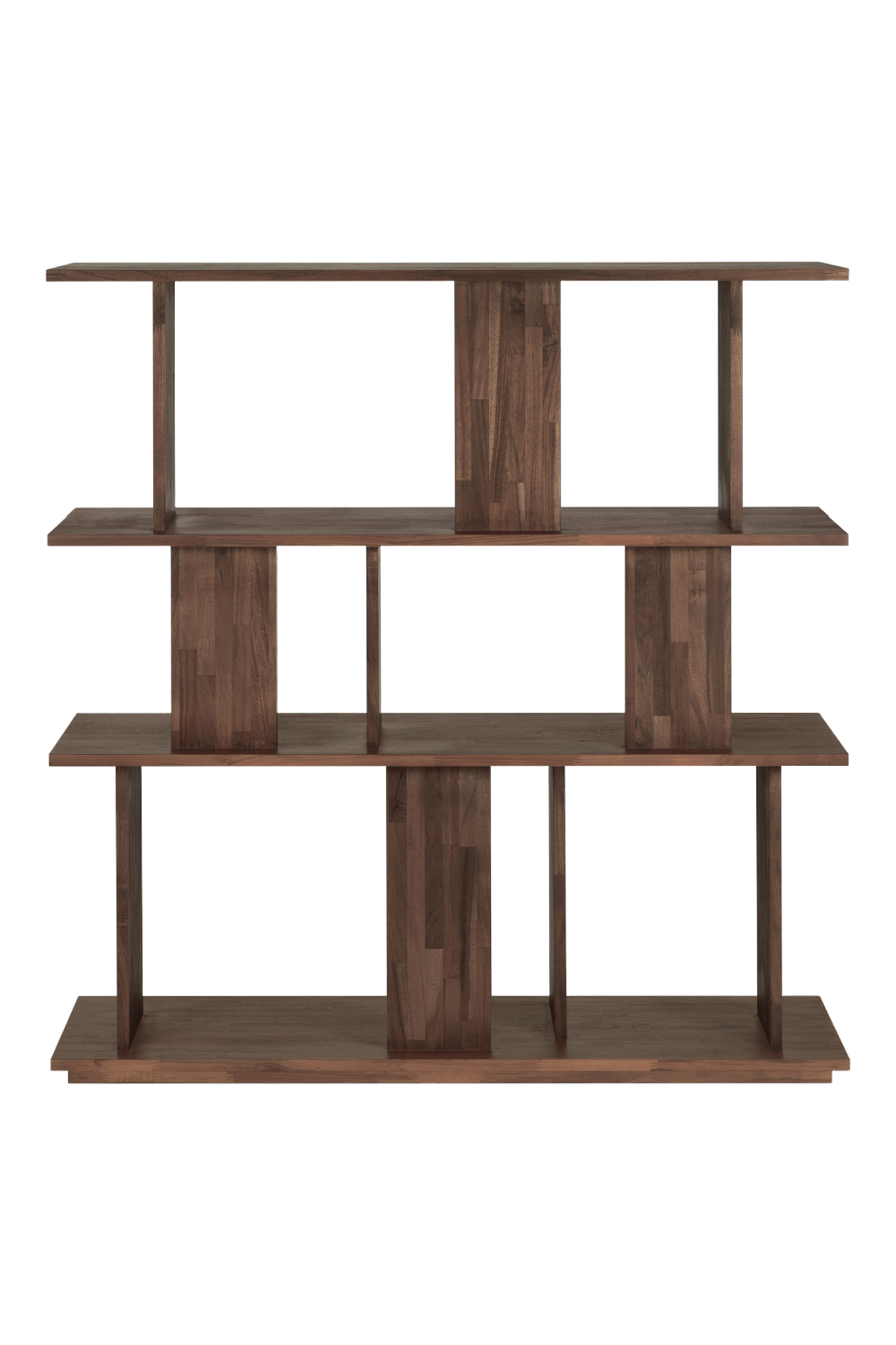   Brown Teak Shelving System | Oroa.com