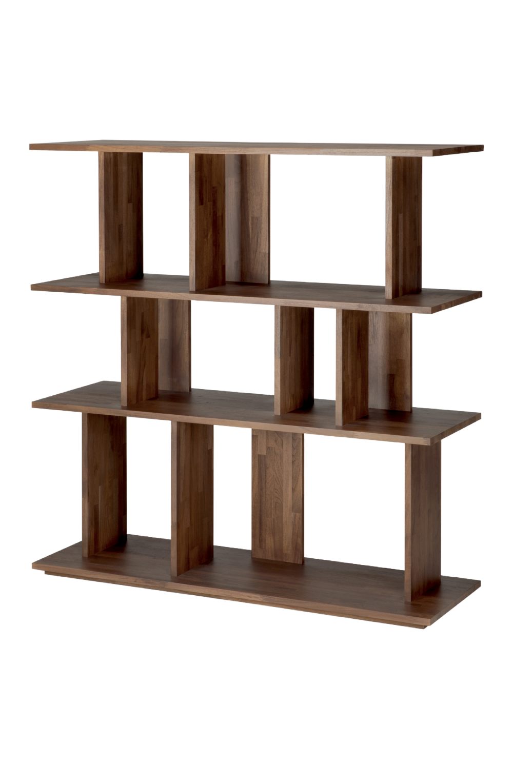   Brown Teak Shelving System | Oroa.com