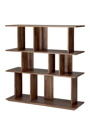   Brown Teak Shelving System | Oroa.com