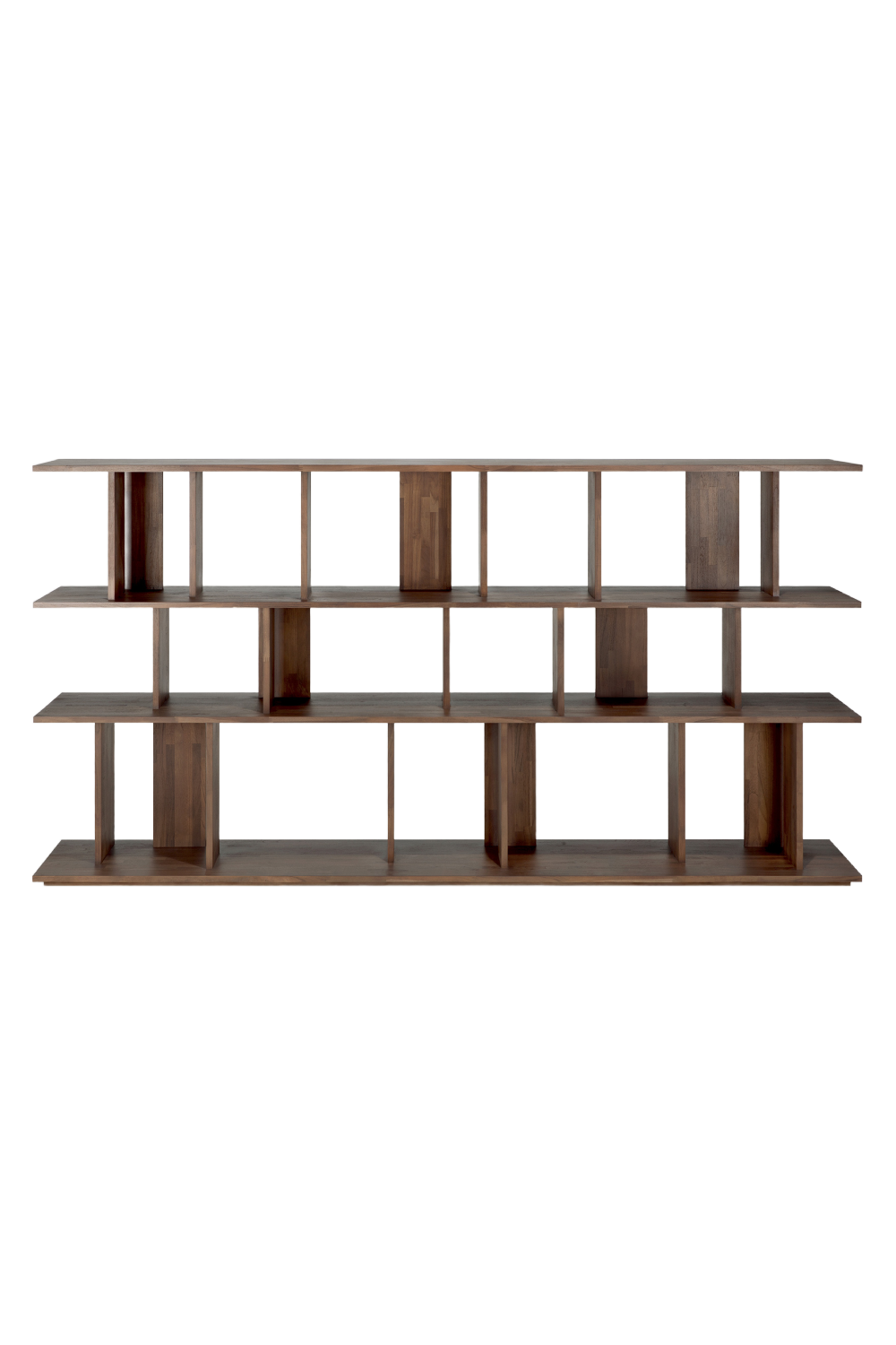   Brown Teak Shelving System | Oroa.com
