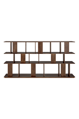  Brown Teak Shelving System | Oroa.com