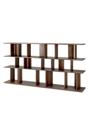   Brown Teak Shelving System | Oroa.com
