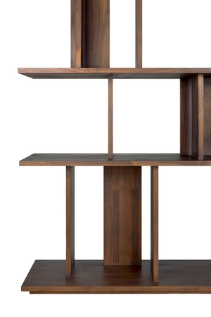   Brown Teak Shelving System | Oroa.com