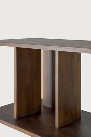   Brown Teak Shelving System | Oroa.com