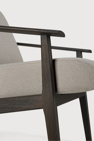   Wood Framed Lounge Chair | Oroa.com