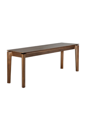   Brown Teak Bench | Oroa.com