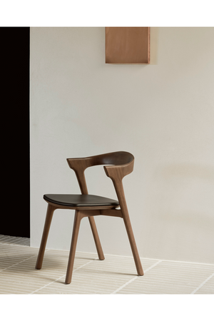  Brown Teak Dining Chair | Oroa.com