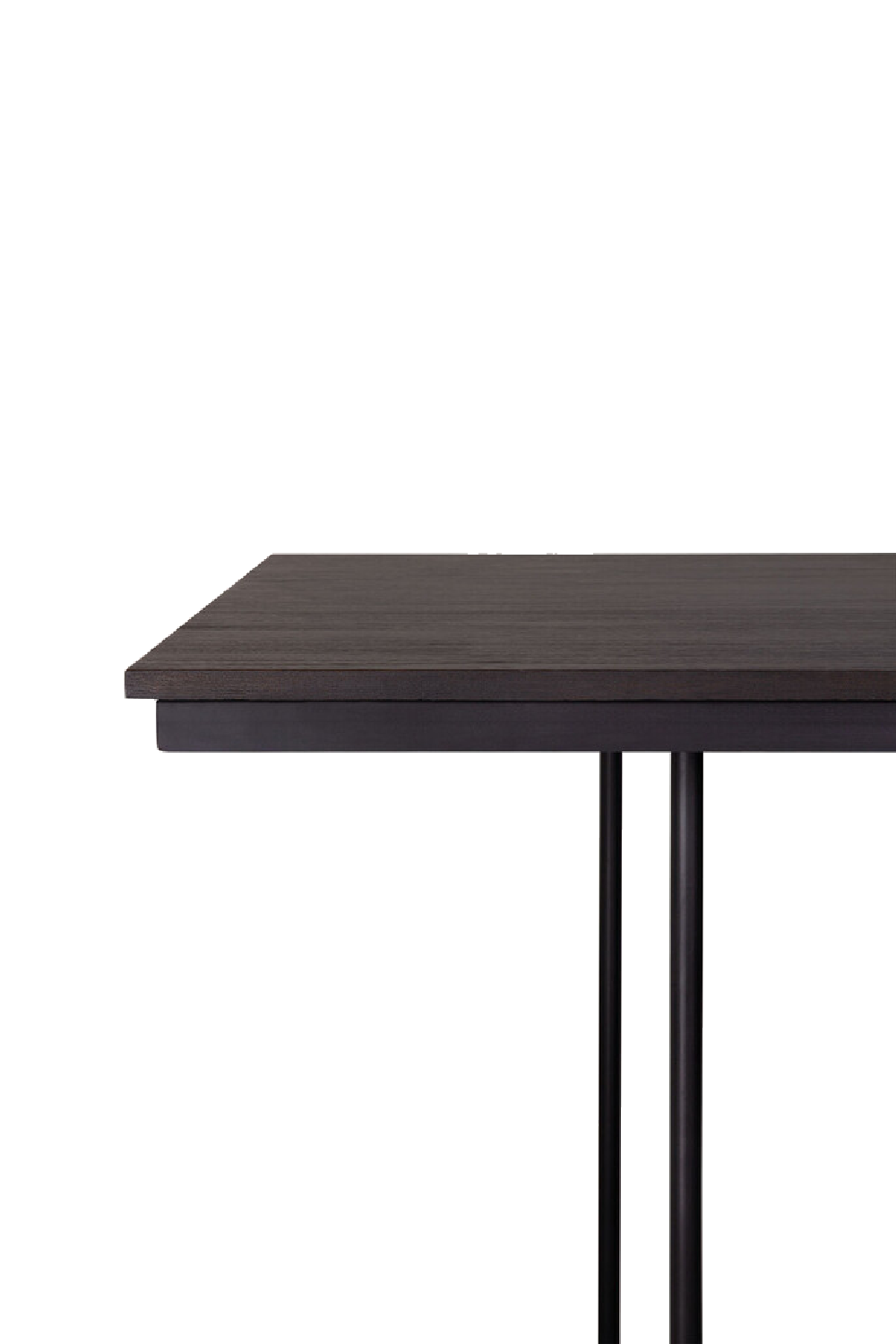   Dark Brown Teaek Dining Table | Oroa.com