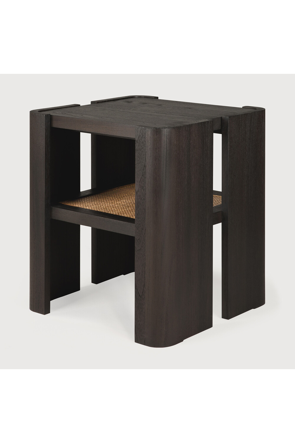   Brown Teak Side Table | Oroa.com