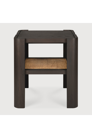   Brown Teak Side Table | Oroa.com