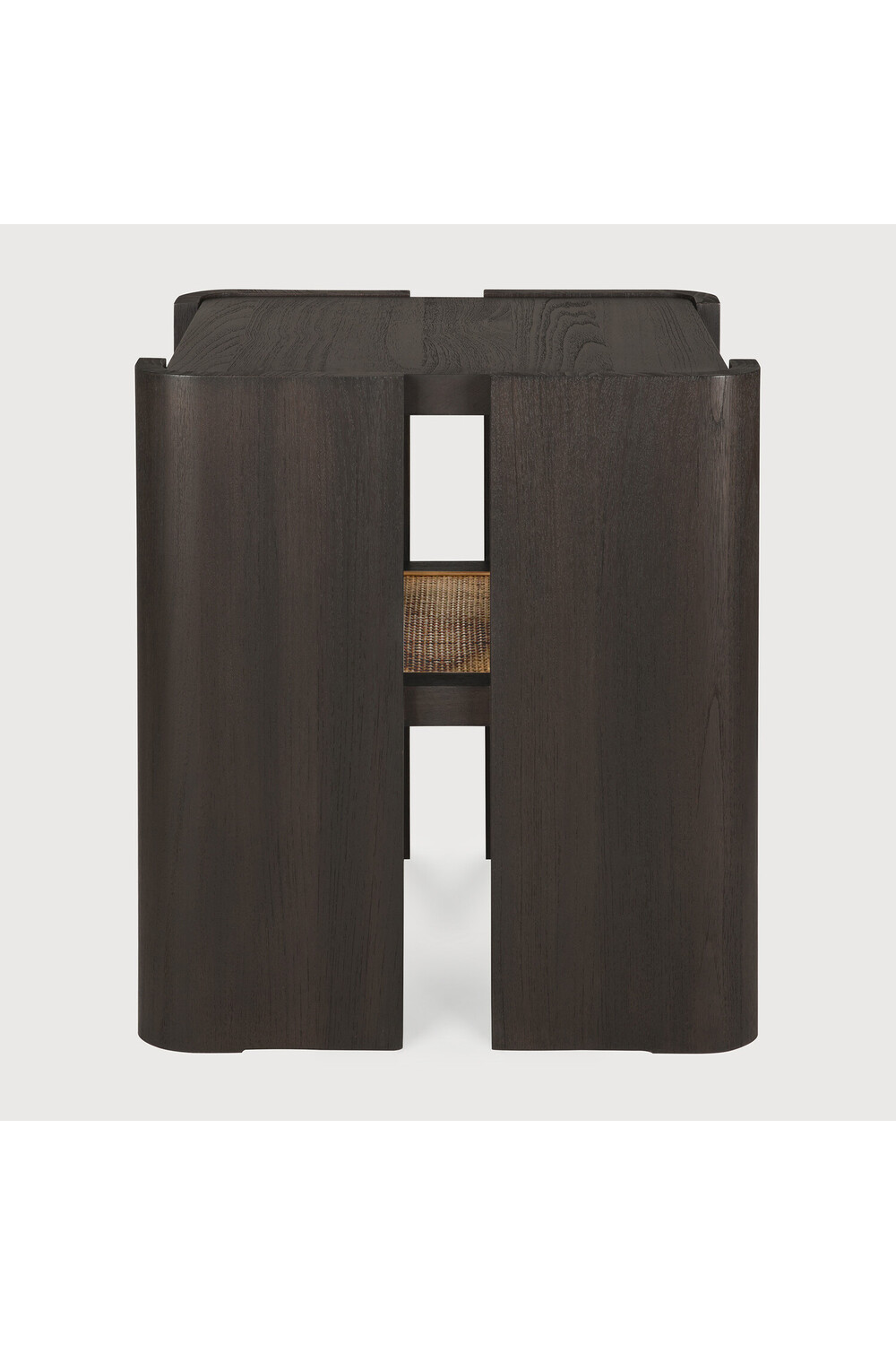   Brown Teak Side Table | Oroa.com