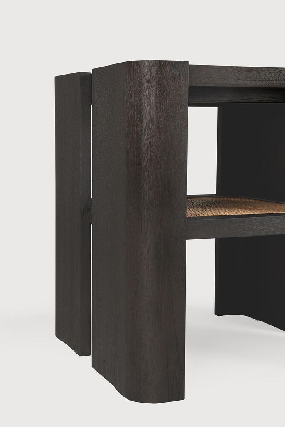   Brown Teak Side Table | Oroa.com