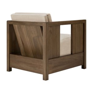   Modern or European furniture - Fabric Cushioned Lounge Chair - www.oroa.com | Oroa.com