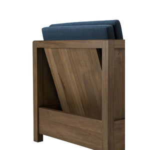   Modern or European furniture - Fabric Cushioned Lounge Chair - www.oroa.com | Oroa.com