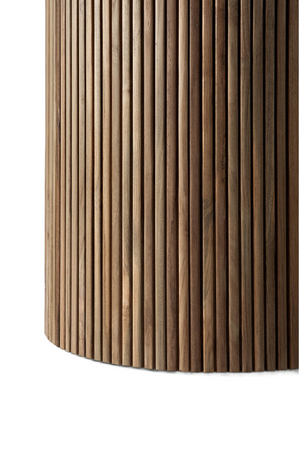   Round Concrete Outdoor Dining Table | Oroa.com